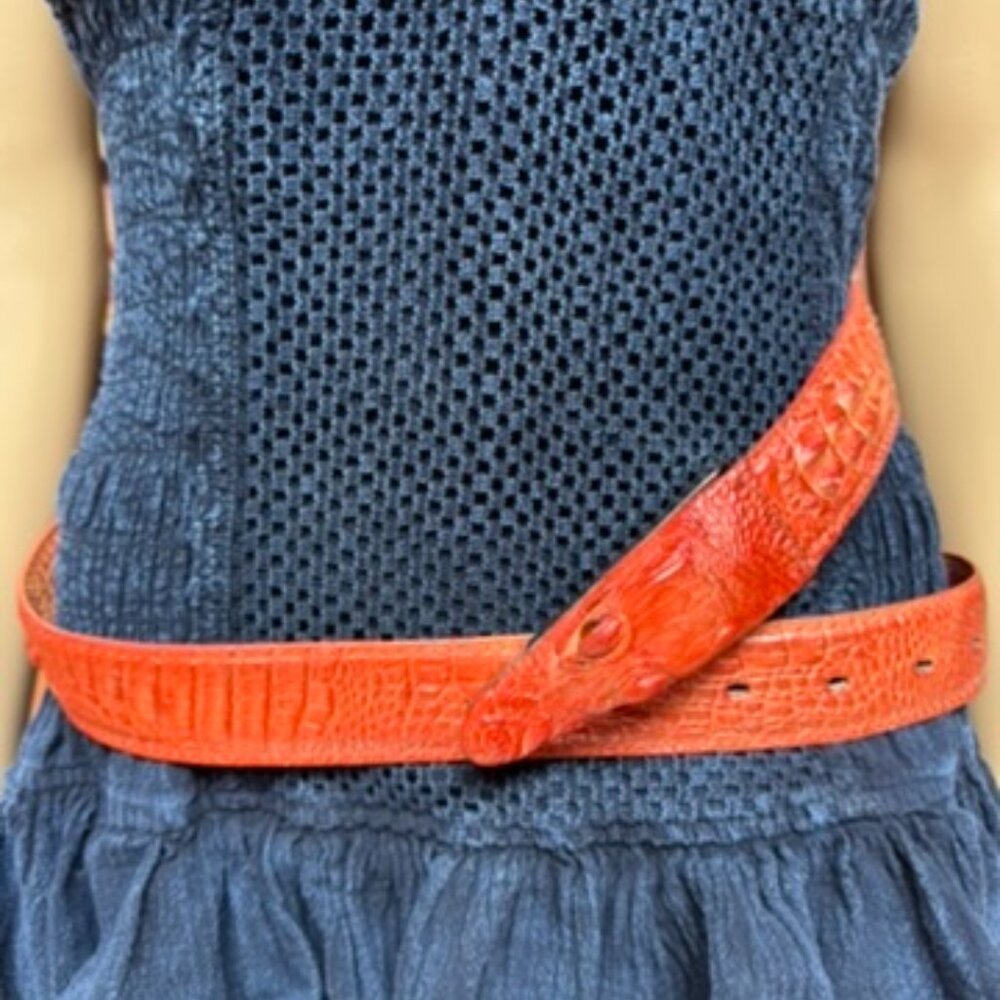 Crocodile belt